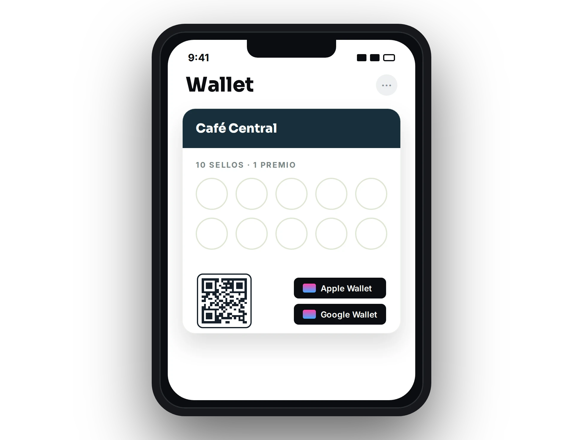 Tarjeta de lealtad Fidelity Pro en el Wallet
